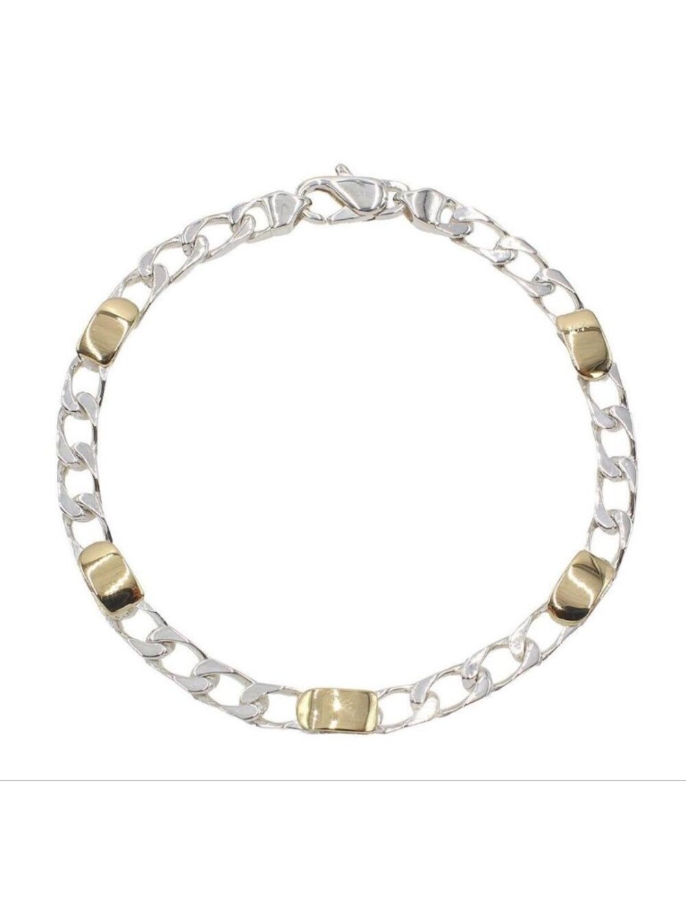 Tiffany & Co 18k Yellow Gold Figaro Bracelet